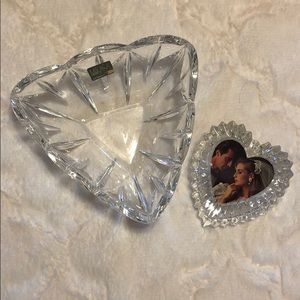 Mikasa Delta Bowl and Cupid Heart Frame
